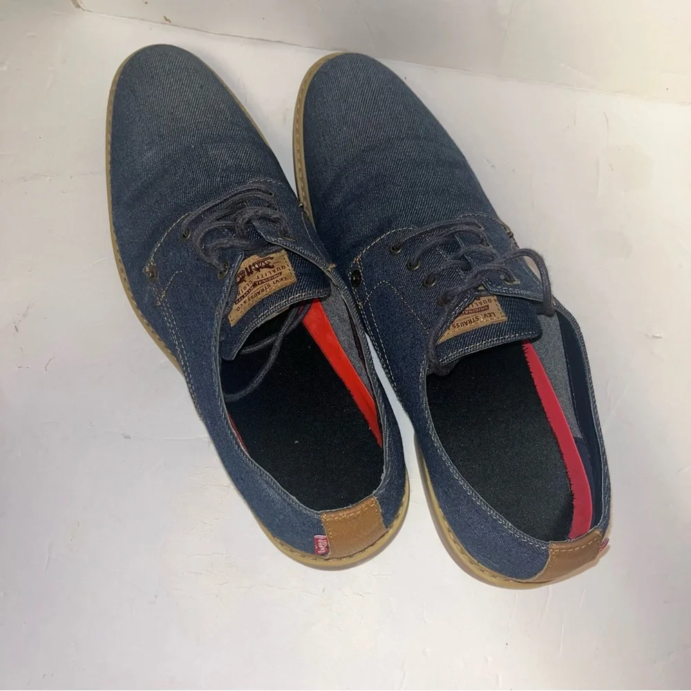 Levi’s‎ Brawley Denim Oxford Shoes Men’s 11 • Casual Dress
